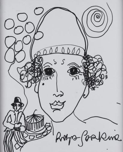 Alain RAYA-SORKINE (1936)
Le cirque. Dessin...