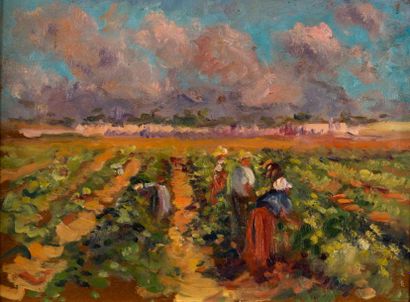 Frédéric MONTENARD (1849-1926)
Les vendanges...