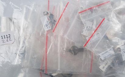 Lot de bijoux argent ou montés argent 160...