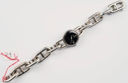 HERMES
Montre de dame en argent automatique....