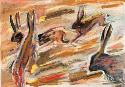 Joseph ESPALIOUX (1921-1986)
Le temps des...
