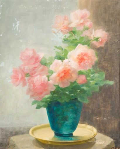 Thérèse GUERIN (1861-1933)
Roses dns un vase...