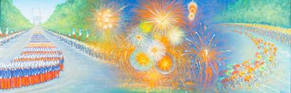 Lucien MARDUEL (1931). 
Fêtes du 14 juillet....
