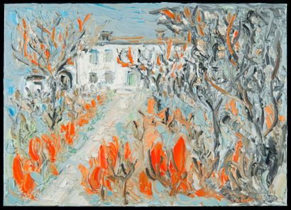 Jacques OSTAPOFF (1946)
La Garenne. Huile...
