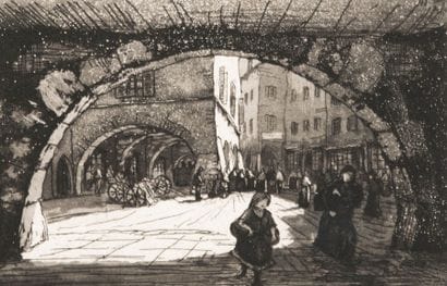 Joannès DREVET (1854-1940)
Marché dans la...