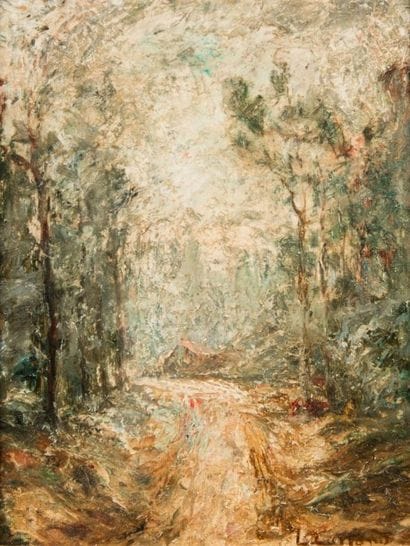 Louis Hilaire CARRAND (1821-1899)
Ferme en...