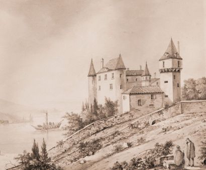 ECOLE FRANCAISE XIXeme SIECLE
Deux dessins...