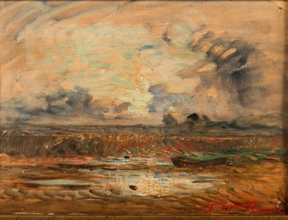 François Auguste RAVIER (1814-1895)
Etang...