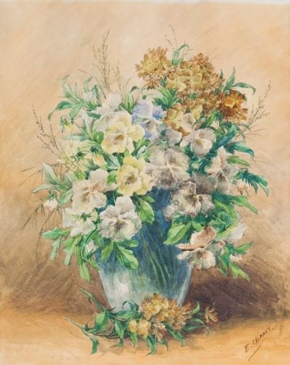 Eugène Marguerite CALMANT (XIX)
Bouquet de...