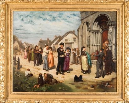 Aimé PERRET (Lyon 1847-Bois le Roi 1927)...