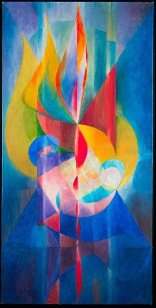 René Maria BURLET (1907-1994)
La nativité...