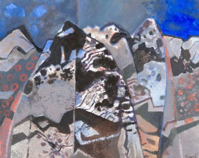 Pierre CAYOL (1939)
SOMETS. Huile sur toile...