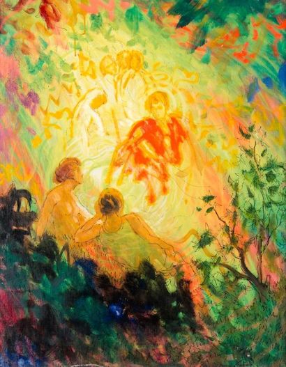 Maurice CHABAS (1862-1947)
Vision spirituelle....