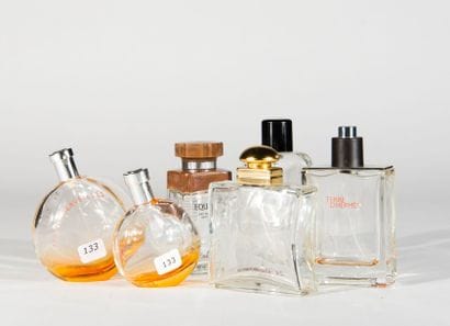 HERMES
Lot de 6 flacons: Terre d'Hemrès,...