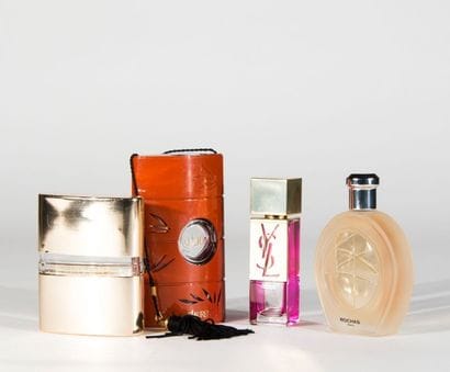 Lot de flacons divers: Yves Saint -Laurent...