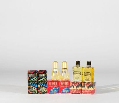 Lot de: 4 Havana pour elle, 2 eau de Cologne...