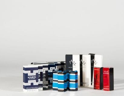 Yves Saint-Laurent
Lot de 7 Kouros, 3 Jazz...