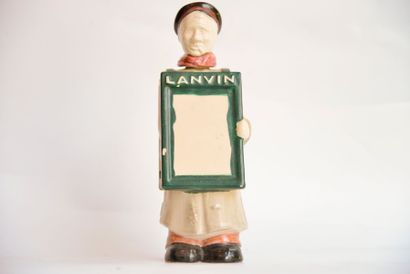 LANVIN
L'Homme sandwich, flacon à poudre...