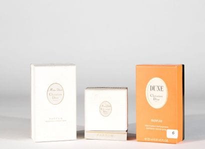 CHRISTIAN DIOR
Lot de trois: Miss Dior parfum,...