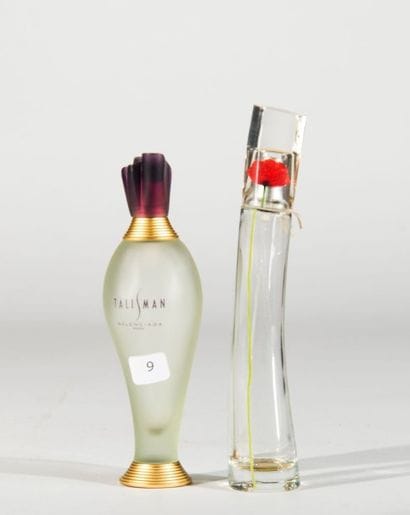 Lot de deux flacons - Talisman de Balenciaga,100...