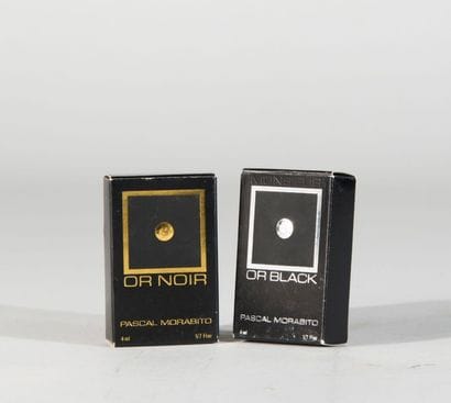 PASCAL MORABITO
Or black, deux échantill...
