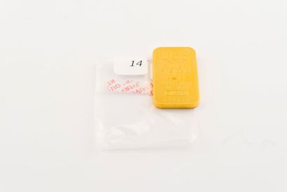 Un lingotin en or, 100 g, Fine Gold UBS 999,9...