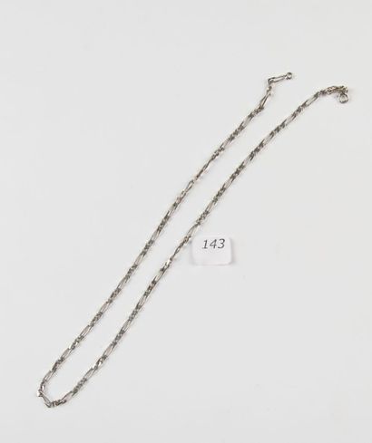 Chaîne en argent, poids: 10 g