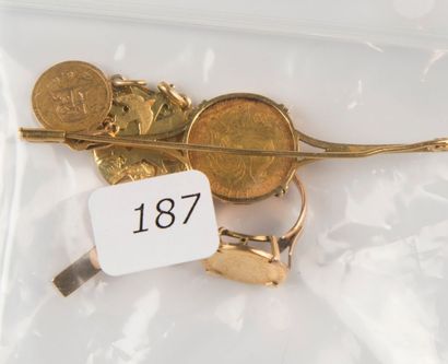 Lot bijoux or 35,3 g