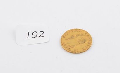 1 Pièce 20 lires or 6,5 g
