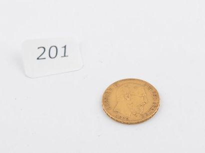 1 Pièce or 20 F belge 6,4 g