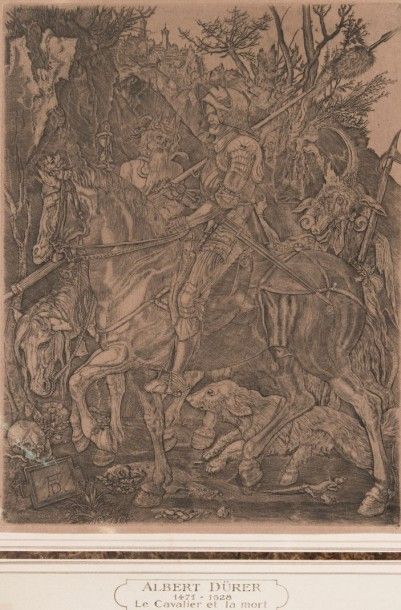 Albrecht Dürer (1471-1528)
Le Cavalier et...
