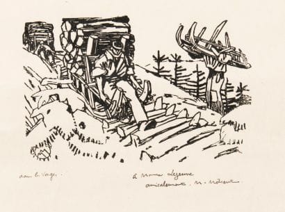 Mathurin MEHEUT (1882-1958)
Dans les Vosges....