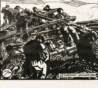 Mathurin MEHEUT (1882-1958)
Saint Guénolé,...