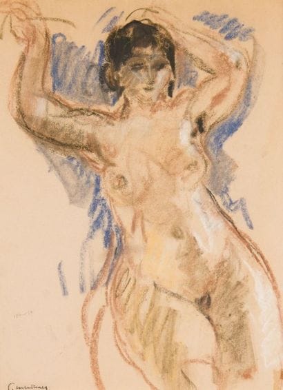 Pierre COMBET-DESCOMBES (1885-1966).
Nu....