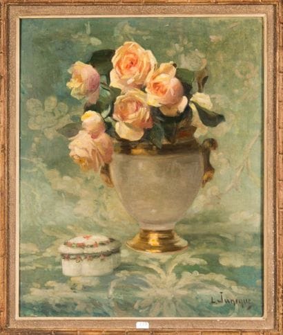 Léon Régis JUNIQUE (1875-1945)
Des roses....