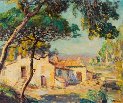Pierre FOREST (1881-1971)
Ferme en Provence....