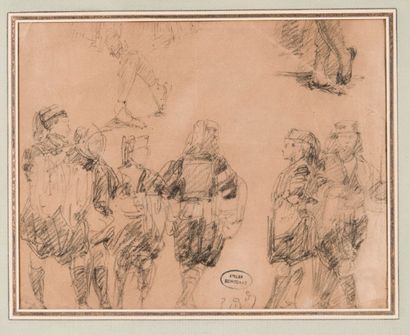 PAUL RENOUARD (1845-1924)
Étude de personnages...