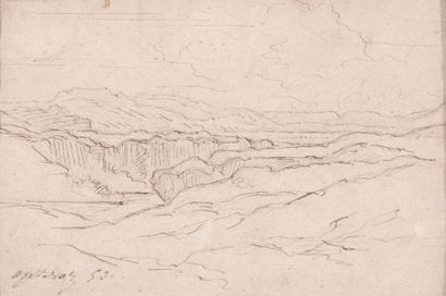 Charles-François DAUBIGNY (1817-1878), attribué...