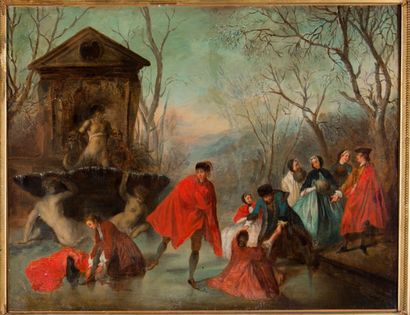 Nicolas LANCRET (1690-1743), d'après
L'Hiver,...