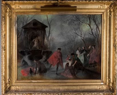 Nicolas LANCRET (1690-1743), d'après
L'Hiver,...