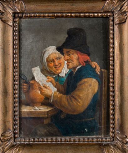 Ecole flamande, XVIIIème siècle
La lecture...
