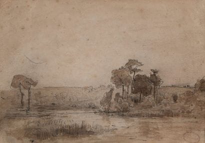 Jean Alexis Achard (1807-1884)
Etang du Dauphiné....