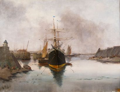 Eugène GALIEN-LALOUE (1854-1941)
Vapeur à...