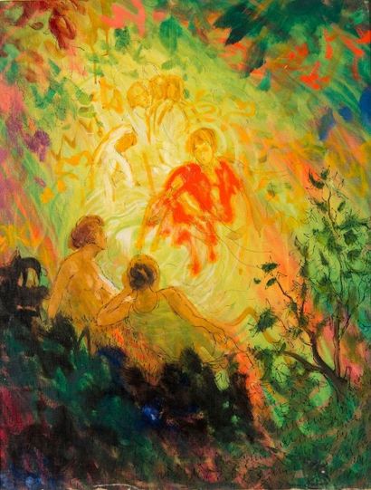 Maurice CHABAS (1862-1947)
Vision spirituelle....