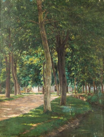 André Léon ALBERTIN (1867-1933)
Ruisseau...