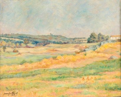 Jean GALLAND (1880-?)
Les moissons. Huile...