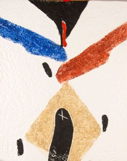 Serge HELENON (1934)
L'Originel 1989
Carborundum,...