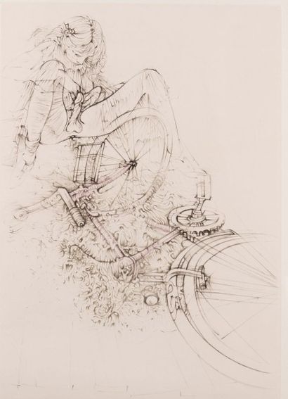 Hans BELLMER (1902-1975)
Jeune fille à la...