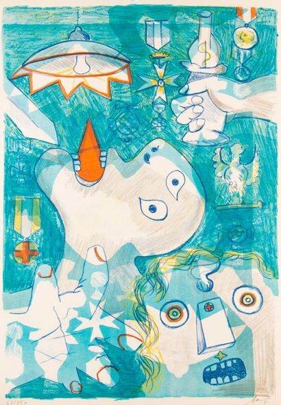 Enrico Baj (1924-2003)
Baj chez Picasso,...