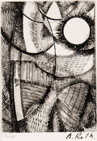 ALFRED RETH (1884-1966)
Composition
Gravure,...